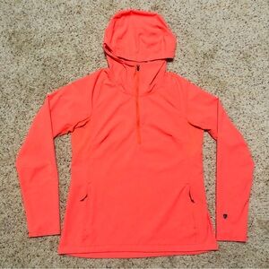 KÜHL Bandita 1/2 Zip Pullover Hoodie Women’s Small Papaya Pink